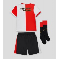 Feyenoord Domáci Detský futbalový dres 2025-26 Krátky Rukáv (+ trenírky)